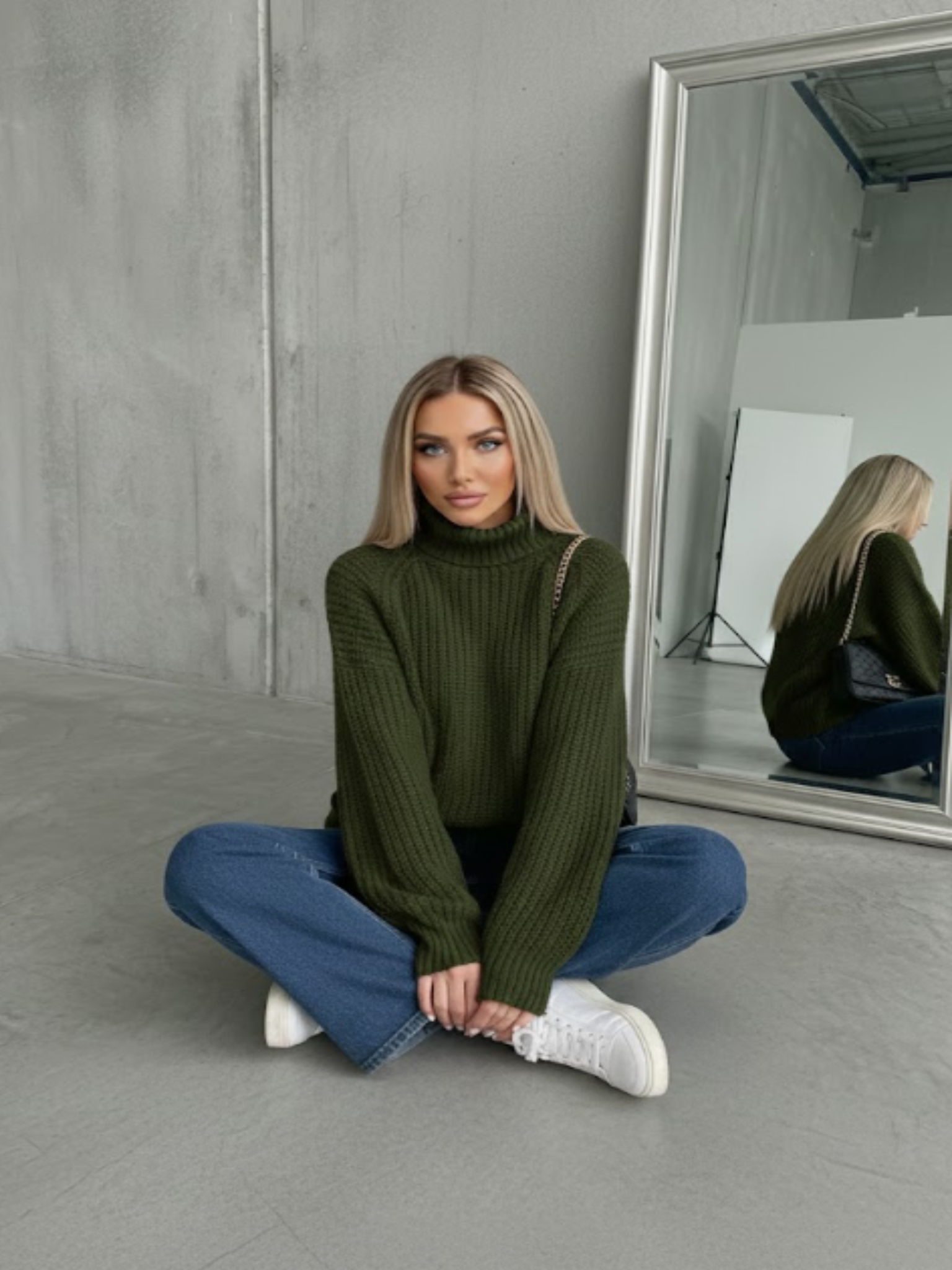 FREYA - Oversized Strickpullover