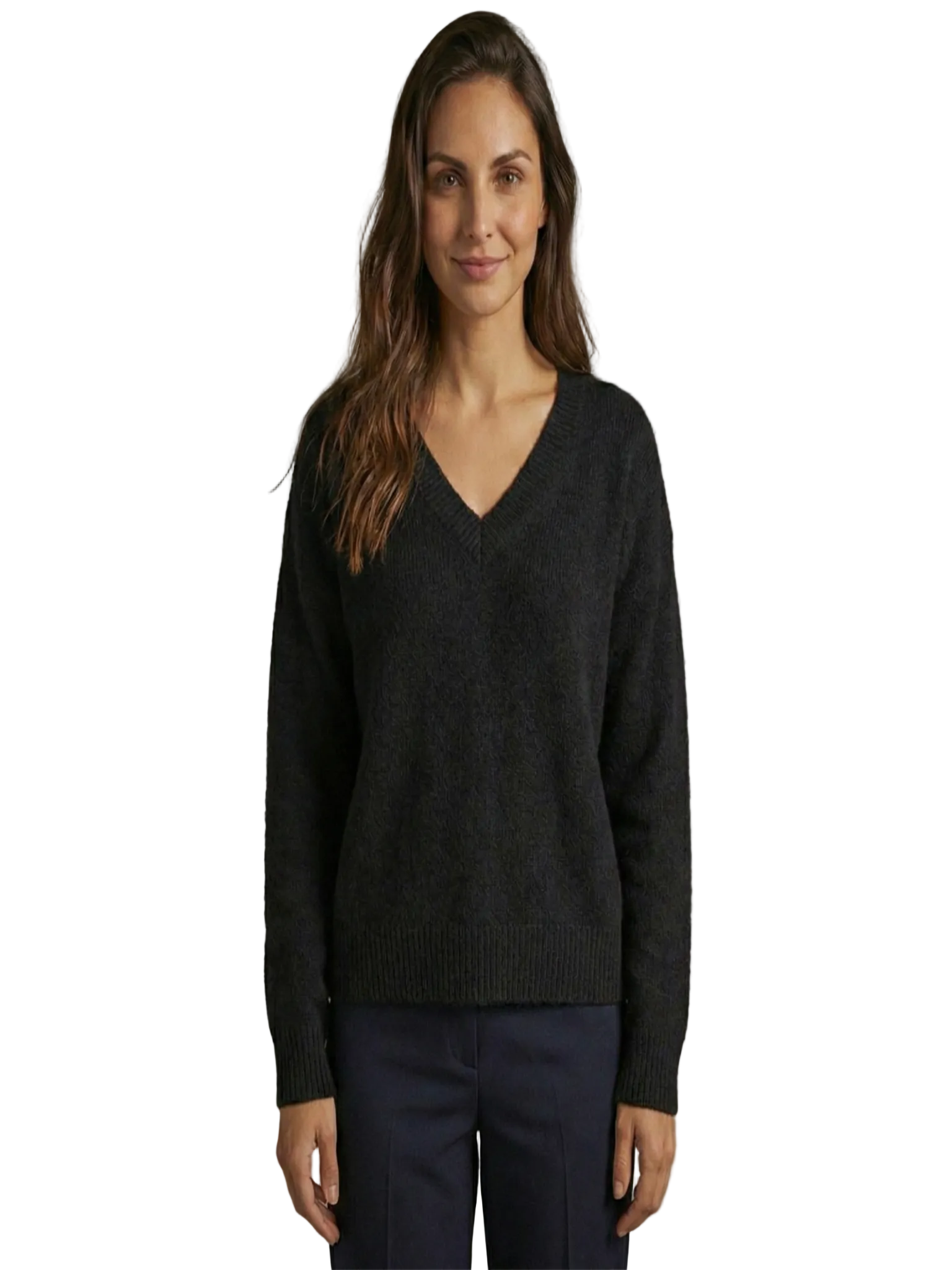 ELENA - Strickpullover Braun