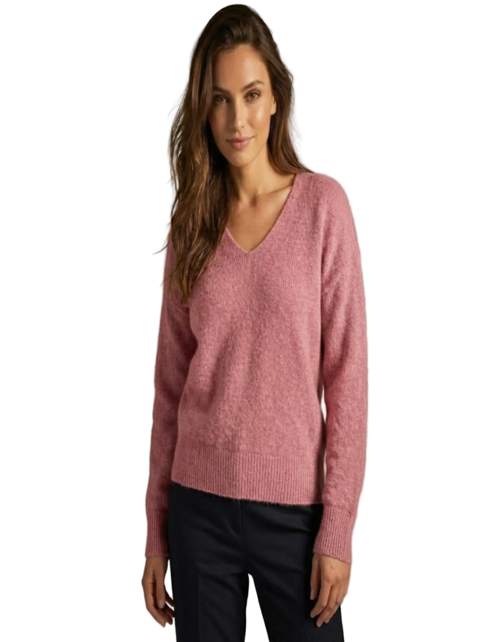 ELENA - Strickpullover Braun