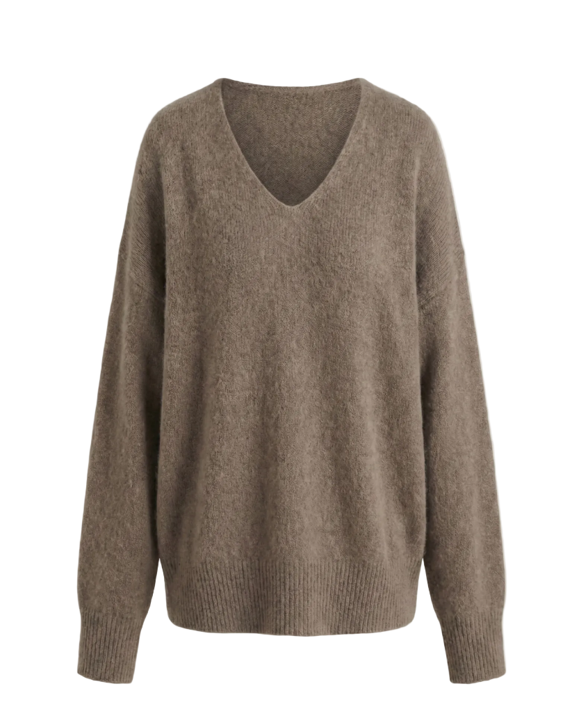 ELENA - Strickpullover Braun