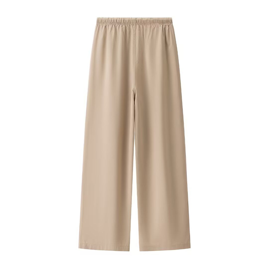 LYDIA - Leinenhose Beige