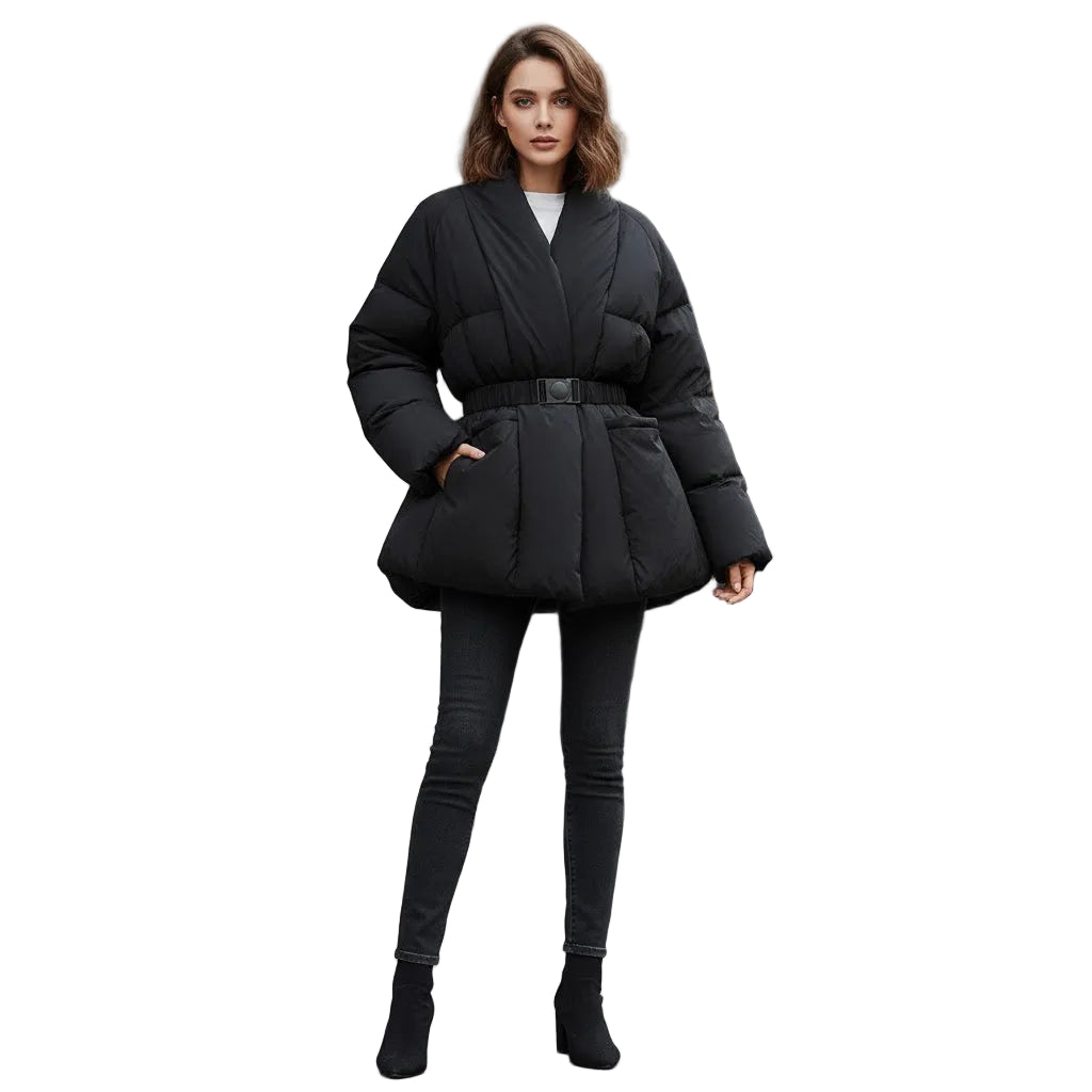 NIA - Taillierter Puffer Mantel